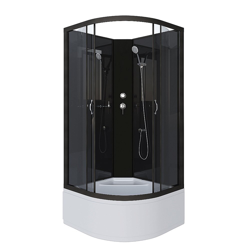 Душевая кабина Niagara Classic NG-6508-14BK 90x90 купить в интернет-магазине Sanbest