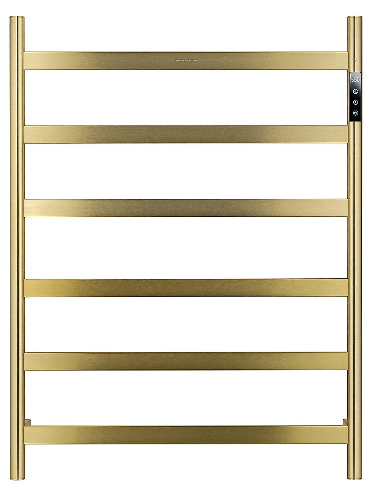 Полотенцесушитель электрический WONZON & WOGHAND ESSEN, Брашированное золото (WW-A405-BG) купить в интернет-магазине сантехники Sanbest