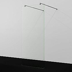 Душевое ограждение WasserKRAFT Vechte 60W44GR 100 фиксатор графит/стекло прозрачное купить в интернет-магазине Sanbest