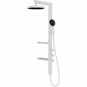 Душевая система Vincea Inspire VSFS-3I11W белая купить в интернет-магазине сантехники Sanbest