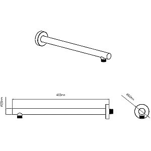 Душевая система Vincea VSFW-422T2CH хром купить в интернет-магазине сантехники Sanbest