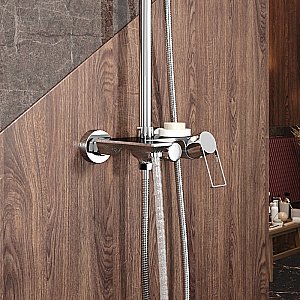 Душевая система Elghansa Galactik 2340515-2L хром купить в интернет-магазине сантехники Sanbest