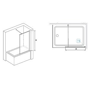 Душевая система RGW Shower Panels SP-6143-01 50140801-01 хром купить в интернет-магазине сантехники Sanbest