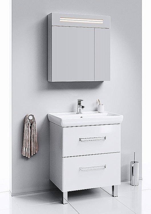 Тумба с раковиной AQWELLA Нео 70 T7 напольная для ванной в интернет-магазине Sanbest