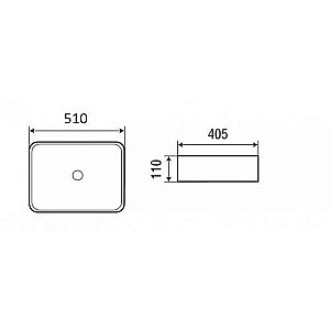 Накладная раковина WeltWasser WW ELBACH 2178 51 белая купить в интернет-магазине Sanbest
