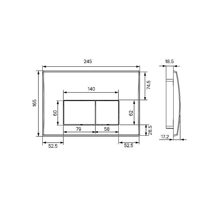 Инсталляция для унитаза Iddis Optima Home OPH00MBi32K купить в интернет-магазине сантехники Sanbest