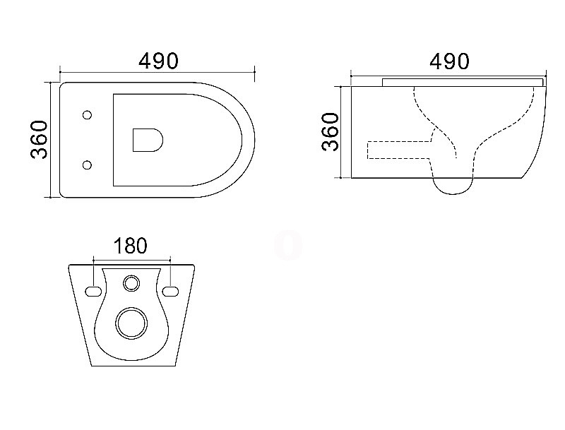 Инсталляция для унитаза Azario AZ-8010-1000 купить в интернет-магазине сантехники Sanbest