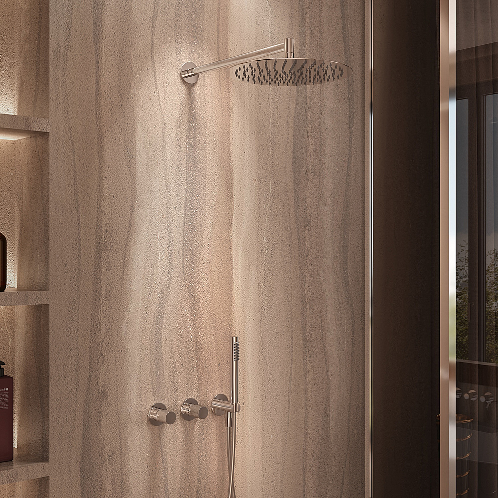 Душевая система Vincea Aura VSFW-6AU1CH хром купить в интернет-магазине сантехники Sanbest