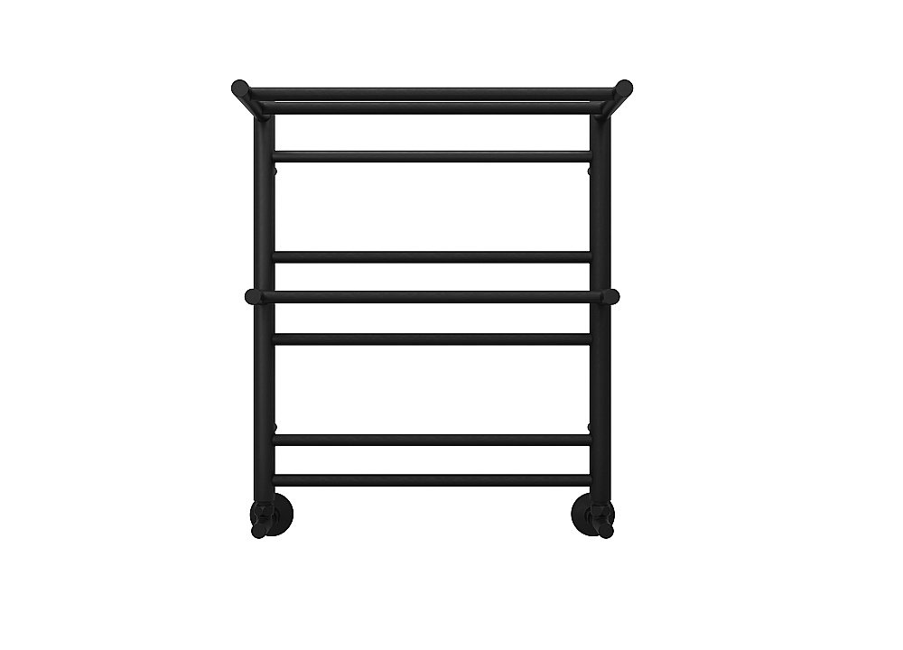 Полотенцесушитель водяной Aquatek Альфа AQ RRP0760BL П7 50х60 черный муар купить в интернет-магазине сантехники Sanbest