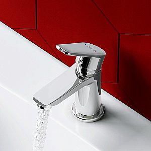 Смеситель для раковины Dorff Prime D4002100 хром купить в интернет-магазине сантехники Sanbest