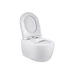 Унитаз подвесной Vincea EVO VT1-34S безободковый, с крышкой микролифт, белый купить в интернет-магазине Sanbest