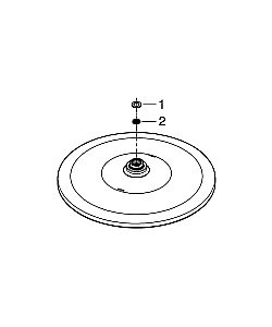 Верхний душ Grohe Rainshower 310 Mono 26561000 хром купить в интернет-магазине сантехники Sanbest