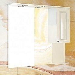 Зеркало со шкафом Comforty Севилья 85 в ванную от интернет-магазине сантехники Sanbest