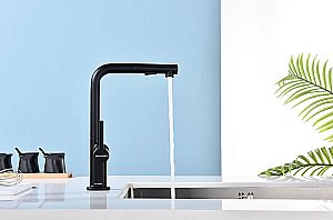 Смеситель для кухни Paulmark Neo Ne214419-AN антрацит купить в интернет-магазине сантехники Sanbest