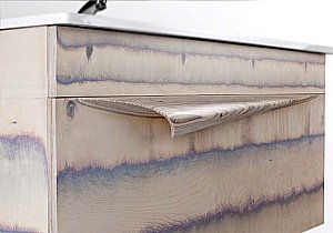 Тумба с раковиной Aqwella Papyrus-wood 100 Pap-w.01.10 светлое дерево для ванной в интернет-магазине Sanbest