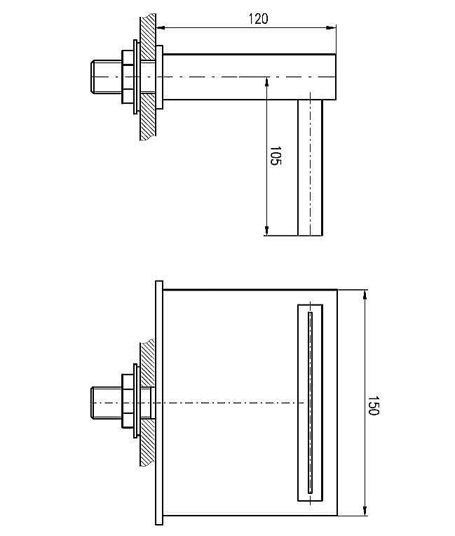 Излив водопад на ванну Rav-Slezak VOD6601 хром купить в интернет-магазине сантехники Sanbest