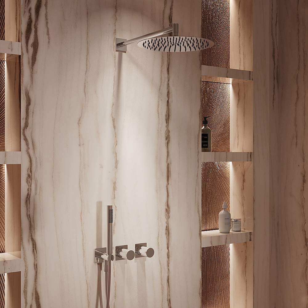 Душевая система Vincea Alto VSFW-6AL1CH хром купить в интернет-магазине сантехники Sanbest