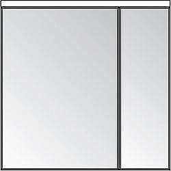 Зеркальный шкаф Акватон Брук 80 купить в интернет-магазине сантехники Sanbest