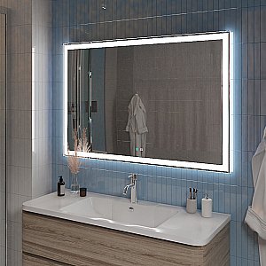 Зеркало BelBagno SPC-GRT-1200-800-LED-TCH-SND 120х80 в ванную от интернет-магазине сантехники Sanbest