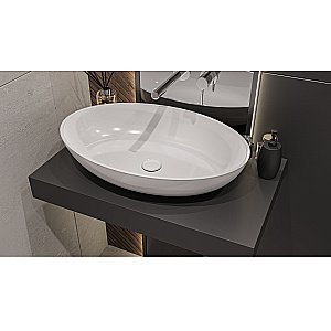 Раковина накладная WhiteCross CITRINE 60 0717.060040.100 белая купить в интернет-магазине Sanbest