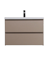 Тумба с раковиной BelBagno 75 KRAFT-750-2C-SO-СO+CZR-8070-75 бежевая матовая для ванной в интернет-магазине Sanbest
