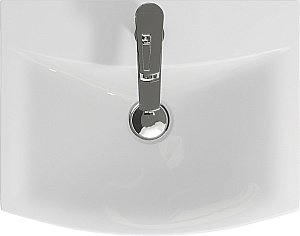 Раковина на пьедестале Cersanit CARINA 50 белая купить в интернет-магазине Sanbest