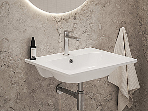 Смеситель для раковины Ravak Eleganta EL 012.01CR BeCool X070409 хром глянцевый купить в интернет-магазине сантехники Sanbest