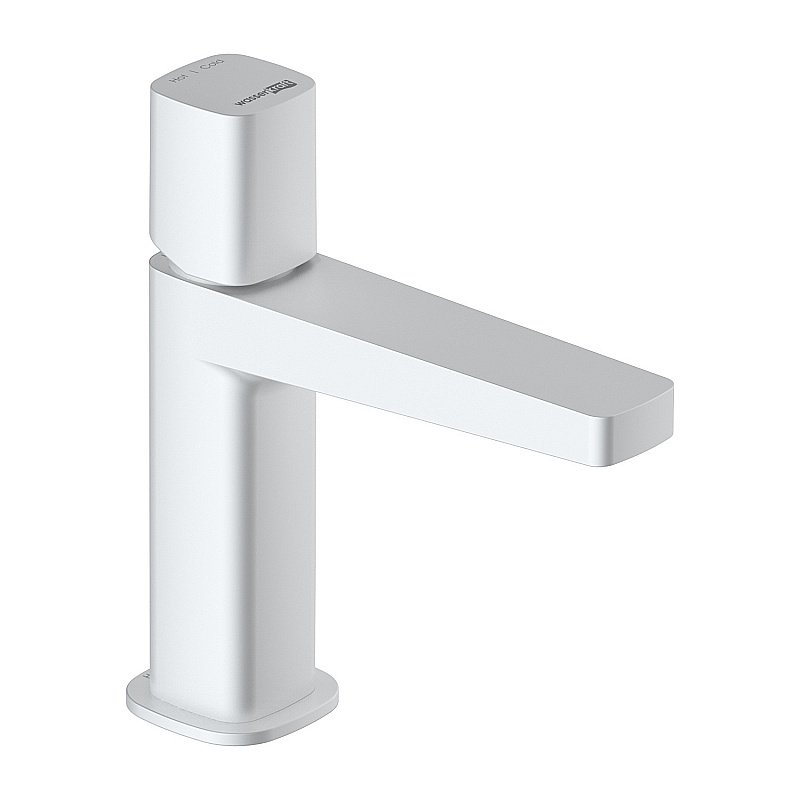 Смеситель для раковины WasserKRAFT Saale 9503 белый матовый купить в интернет-магазине сантехники Sanbest