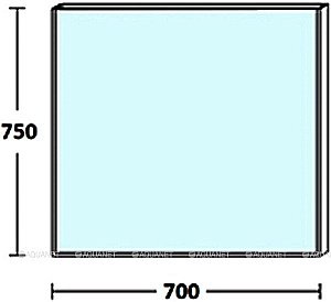 Зеркало De Aqua Сильвер 261679 70 медь в ванную от интернет-магазине сантехники Sanbest