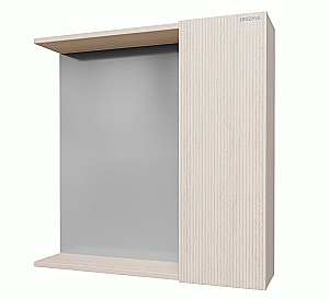 Зеркало со шкафом Grossman Юнит 70 207011 кадена лайт в ванную от интернет-магазине сантехники Sanbest