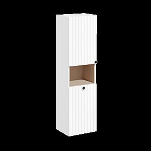 Пенал с корзиной для белья VitrA Root Groove 40 белый матовый для ванной в интернет-магазине сантехники Sanbest