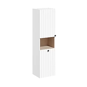 Пенал с корзиной для белья VitrA Root Groove 40 белый матовый для ванной в интернет-магазине сантехники Sanbest