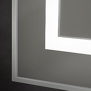 Зеркало BelBagno Kraft SPC-KRAFT-600-800-SENS-AL сатин в ванную от интернет-магазине сантехники Sanbest