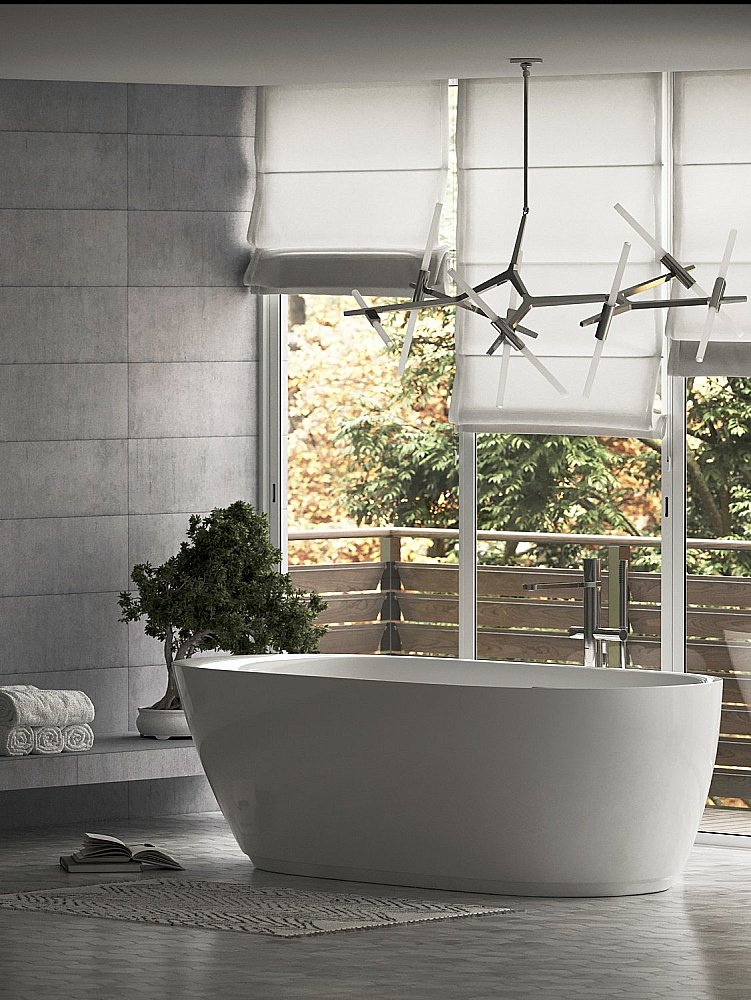 Акриловая ванна Sancos Single 180х85 FB07 белая купить в интернет-магазине Sanbest