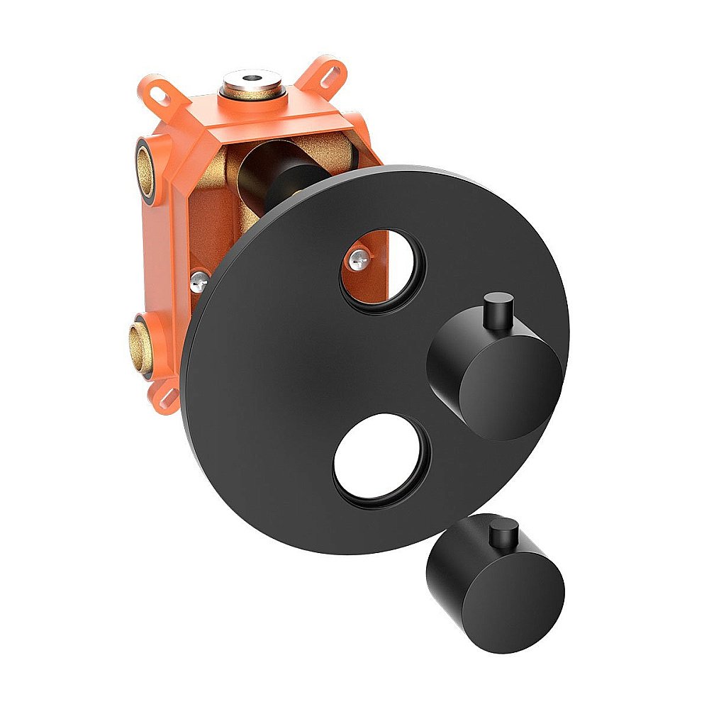 Душевая система Vincea VSFW-101TMB черная матовая купить в интернет-магазине сантехники Sanbest