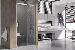 Душевая дверь Ravak Matrix MSD2 110 сатин правая купить в интернет-магазине сантехники Sanbest