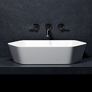 Раковина Abber Rechteck 61 AC2223 белая купить в интернет-магазине Sanbest