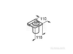 Диспенсер Roca Nuova 816522001 купить в интернет-магазине сантехники Sanbest