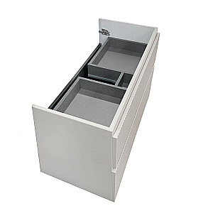 Тумба с раковиной Azario Виола 100/2 CS00097150 бежевая для ванной в интернет-магазине Sanbest