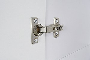 Пенал напольный Loranto Моника 36 белый для ванной в интернет-магазине сантехники Sanbest