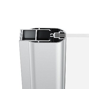 Душевая дверь Ravak Chrome CSD2 100 профиль хром/стекло прозрачное купить в интернет-магазине Sanbest