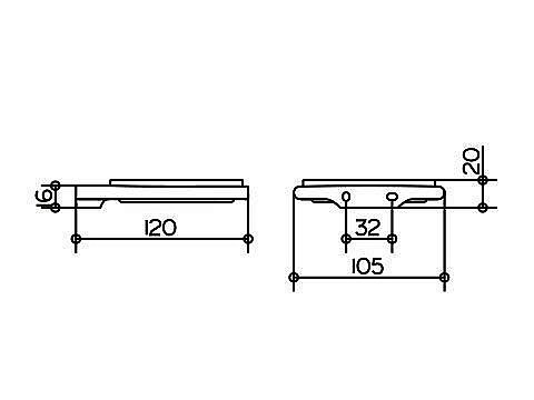 Мыльница KEUCO Edition 400 купить в интернет-магазине сантехники Sanbest