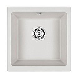 Мойка кухонная Paulmark Brilon PM404800-WH Белая купить в интернет-магазине сантехники Sanbest