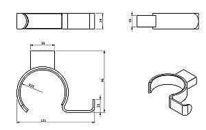 Держатель для фена Langberger Accessories 28091A купить в интернет-магазине сантехники Sanbest