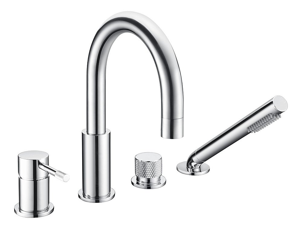 Смеситель для ванны Boheme UNO 460-CR хром купить в интернет-магазине сантехники Sanbest