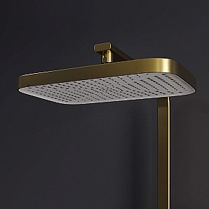 Душевая система RGW Shower Panels SP-34G 51140134-06 матовое золото купить в интернет-магазине сантехники Sanbest