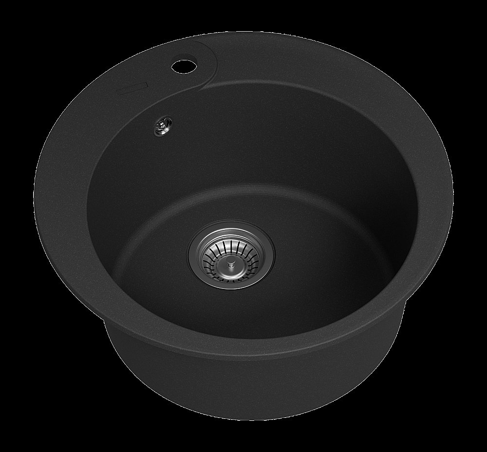 Кухонная мойка Misty Artemida 51 ART-51-01 антрацит купить в интернет-магазине сантехники Sanbest