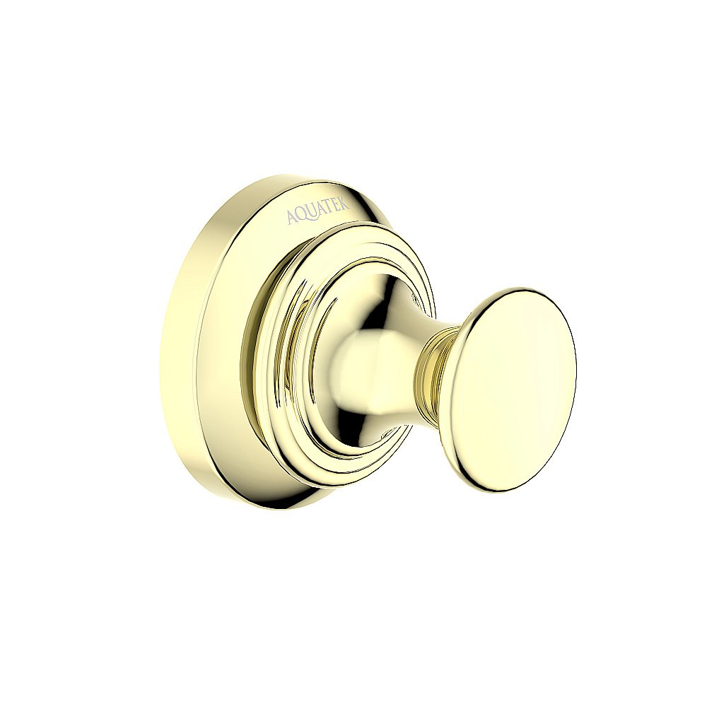 Крючок Aquatek Классик AQ4501PG золото полированное купить в интернет-магазине сантехники Sanbest