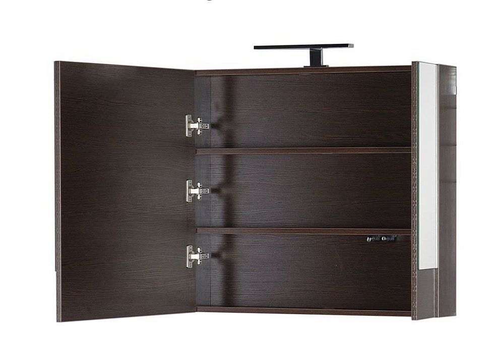 Зеркальный шкаф Aquanet Нота 75 венге купить в интернет-магазине сантехники Sanbest