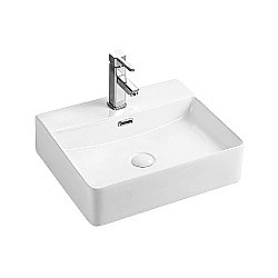 Раковина Azario 50 AZ-2173-S-MW белая матовая купить в интернет-магазине Sanbest